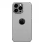 Schutzhülle Nillkin Super Frosted Shield Pro für iPhone 16 Pro, grau, starrer schlank-Cover