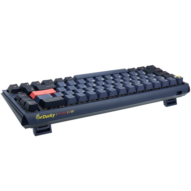 Ducky One 3 SF Tastatur Gaming USB QWERTY Englisch Blau