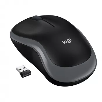 Logitech M185 Kabellose Optische Maus Beidhändig Grau 910-002238