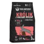 Trockenfutter PAKA ZWIERZAKA Kaninchen mit Waldfrüchten S 3 kg — für ausgewachsene Hunde kleiner und mittlerer Rassen, 29 % Protein, 16 % Fett, gluten- und sojafrei