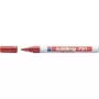 Farbmarker Edding 750 (Modell 4-750-1-3002) Rot, Spitze 2–4 mm, deckende Permanentfarbe