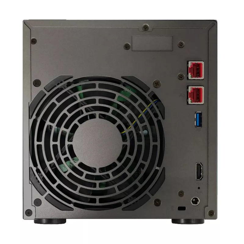 Asustor LOCKERSTOR 4 Gen2 (AS6704T) NAS Desktop Intel® Celeron® N N5105 4 GB DDR4 0 TB ADM Schwarz