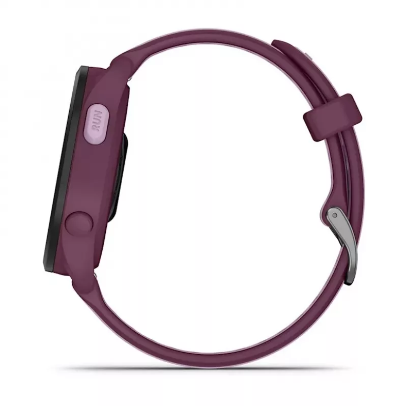 Smartwatch GARMIN Forerunner 165 Music, 43 mm Polymergehäuse, 1,2 Zoll AMOLED 390x390, GPS/GLONASS/Galileo, 5 ATM, 11 Tage Akkulaufzeit