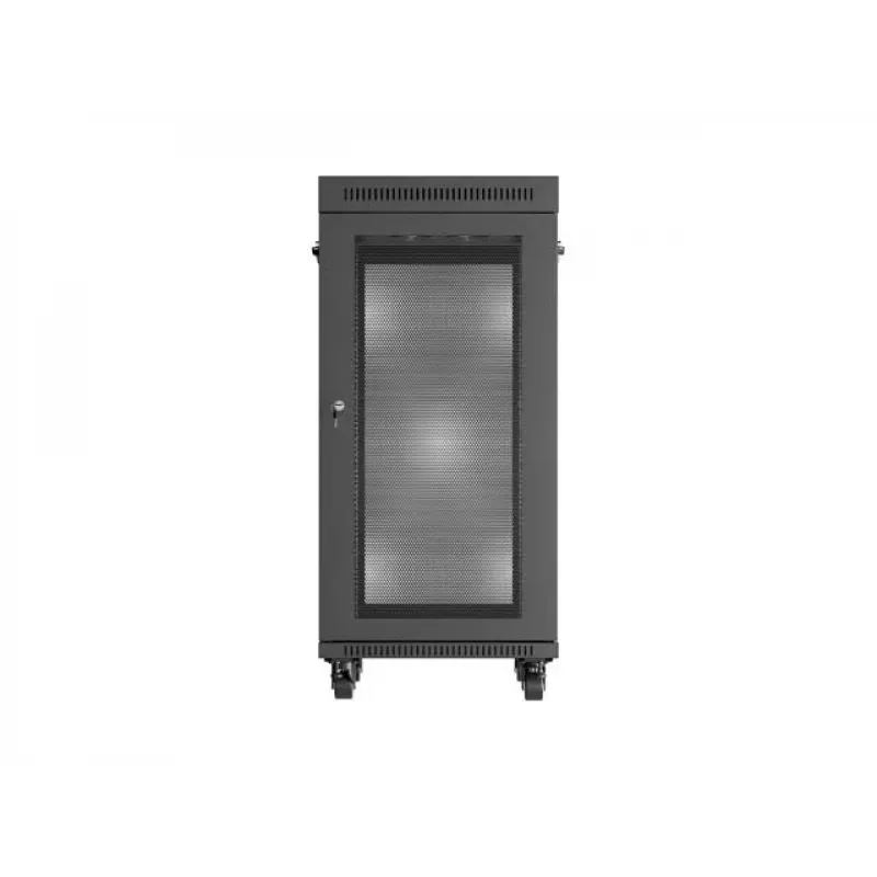 Freistehendes Rack-Gehäuse LANBERG FF01-6824-23BL 24U 600×800 mm IP20 Schwarz