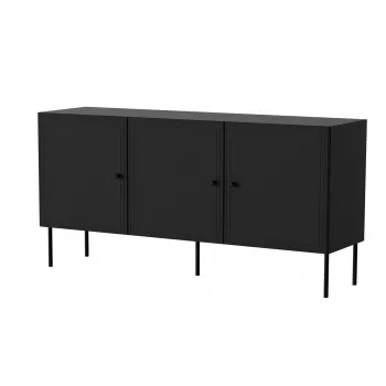 Cama 3D Kommode PALAZZO BIS 151x40x75 matt schwarz
