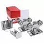 PSG 60.00P.70 Laufwagenpaket für Schiebetore für 70x70x4 mm-Schiene