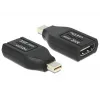 DeLOCK – Video-/Audio-Adapter – HDMI – HDMI, 19-polig (W) – Mini DisplayPort (M) – (DisplayPort 1.1) – Schwarz (65552)