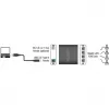 Interface Hub DeLOCK 62966 Schwarz