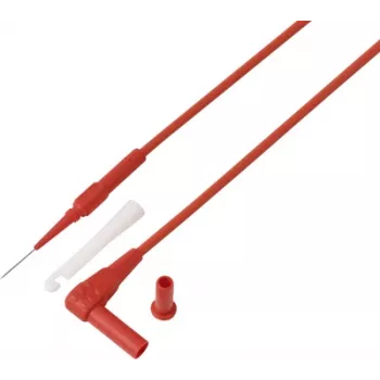 VOLTCRAFT MSL-520 Rote Prüfleitung 4-mm-Stecker Prüfnadel 0,7 mm 1,5 m Rot 1 Stk. (VC-17312670)
