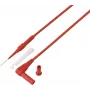 VOLTCRAFT MSL-520 Rote Prüfleitung 4-mm-Stecker Prüfnadel 0,7 mm 1,5 m Rot 1 Stk. (VC-17312670)