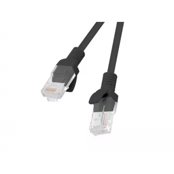 Patchkabel LANBERG PCU5-20CC-0150-BK RJ45 Cat.5e 1,5 m Schwarz 10er-Pack
