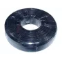 Flaches Telefonkabel, Litze, 100 Meter, Schwarz