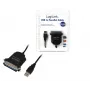 LogiLink AU0003C Kabeladapter USB 2.0 A IEEE1248 Schwarz