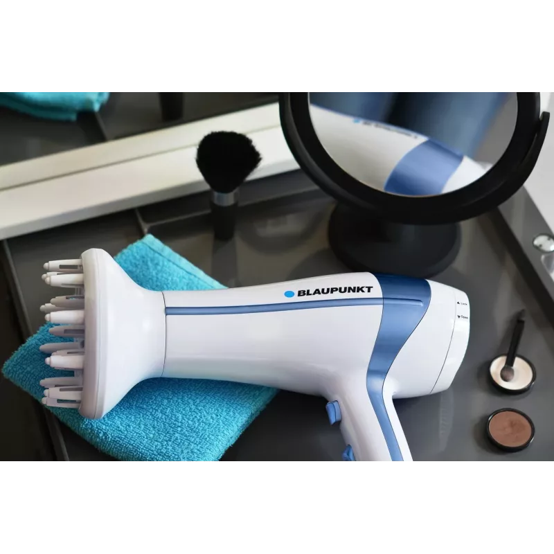 Blaupunkt HDD501BL Haartrockner 2000 W Blau, Weiß