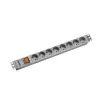 Power extension strip Bachmann Outlet 8-way 19''
