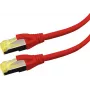 Netzwerkkabel LOGON APR6A150R Cat6a S/FTP (S‑STP) 15 m, RJ‑45, rot
