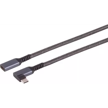 S/CONN maximum connectivity S-Conn 14-74013 USB-Kabel 3.2 Gen 2 3.1 2 C Schwarz - Weiß - Kabel - Digital/Daten