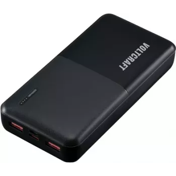 PB-19C-M Powerbank 20000 mAh Power Delivery Quick Charge LiPo Schwarz (VC-12910595)