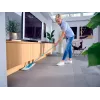 Leifheit 55092 Mop Mikrofaser 8000 ml Trocken&Nass Mikrofaser Blau, Grau