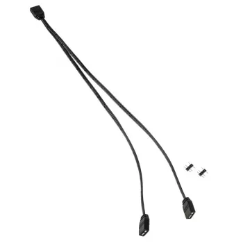 Kabel-Splitter Kolink ARGB 1-2 Splitterkabel 30 cm, 5 V, schwarz