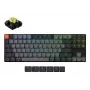 Mechanische 80%-Tastatur Keychron K1X-B4 — USB + Bluetooth, QWERTY Englisch, 87 Tasten, RGB-Hintergrundbeleuchtung, Grau