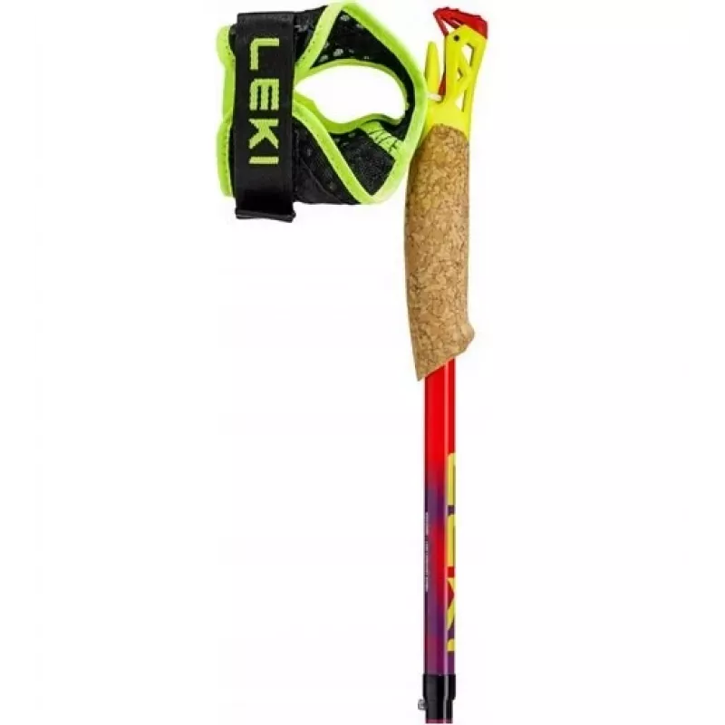 Trekkingstöcke Leki TRL Ultratrail FX One 120 cm, rot