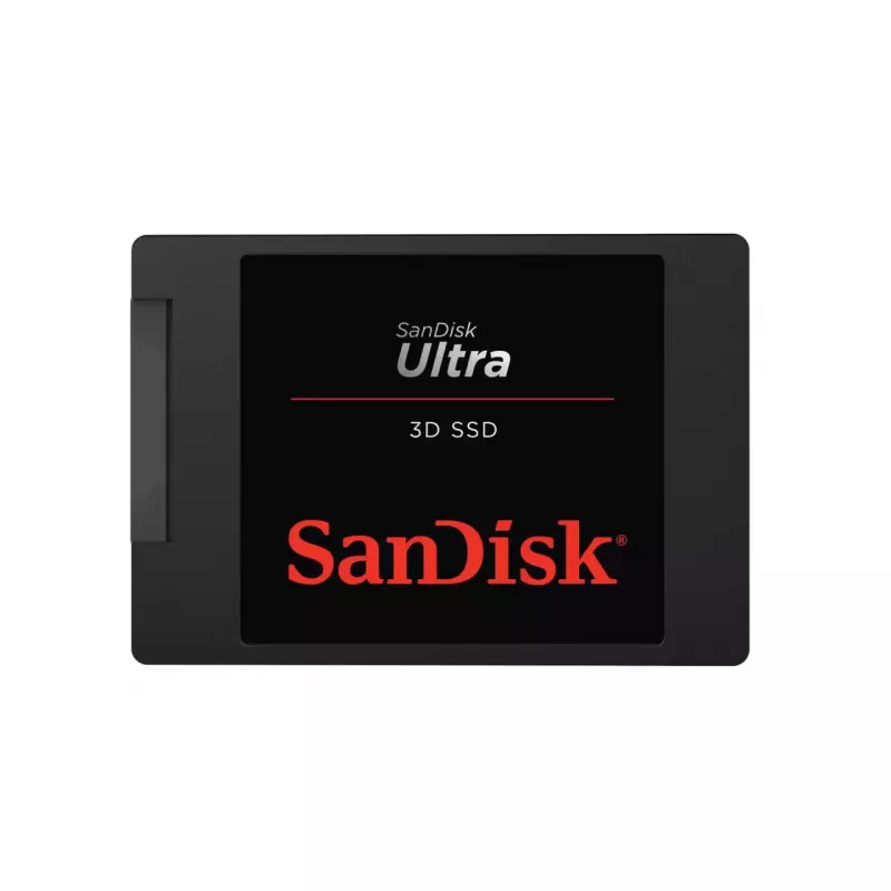 SanDisk Ultra 3D - SSD - 500 GB - intern - 2,5 (6,4 cm) - SATA 6 Gbit/s (SDSSDH3-500G-G26)