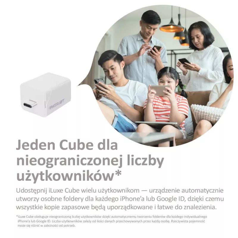 iLuxe Cube C 512GB USB 3.2 Gen 1 Typ C