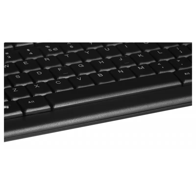 A4Tech KR-85 Tastatur USB QWERTY US Englisch Schwarz