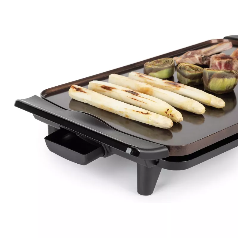 Kontaktgrill JATA JEGR0550 2500 W Schwarz Aluminium Rechteckig