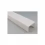 S21-LED-PR20178, Diffusor, weiß, Polymethylmethacrylat PMMA, LED, ALU065, 2000 mm