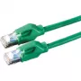 DRAKA Patchkabel Cat.6 Klasse E S/FTP UC900 TM21 LSOH grün 1m