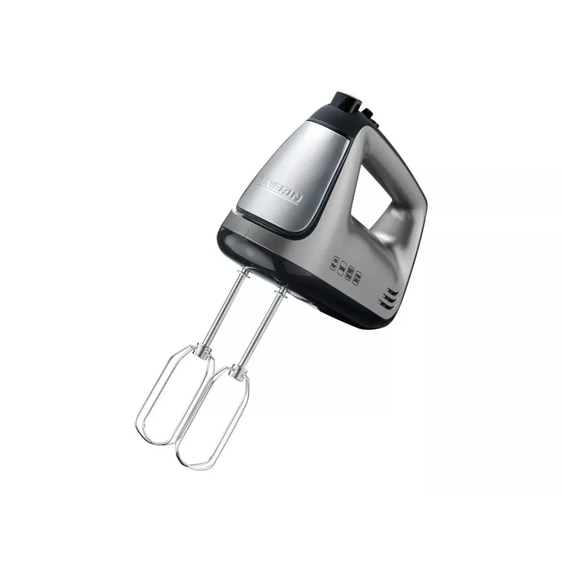 SEVERIN HM 3832 - Handmixer - 400 W - Grau-Metallic/Schwarz/Edelstahl