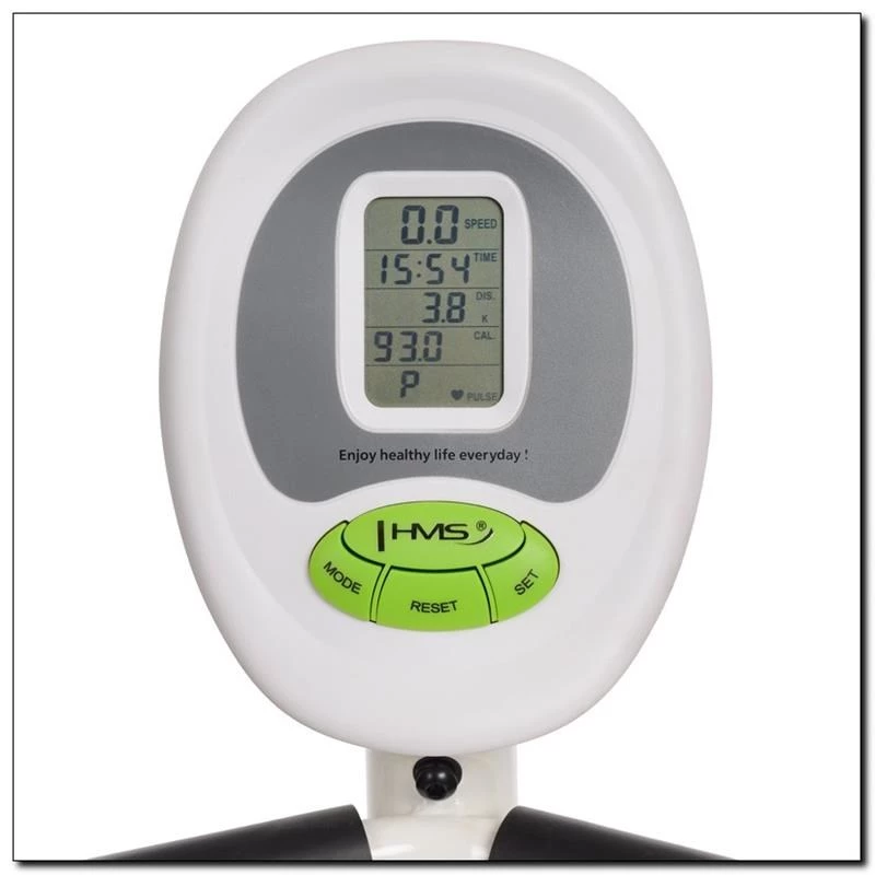 Horizontales Magnet-Heimtrainer weiß und grün HMS R9259
