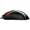 Glorious Model D Gaming-Maus - Schwarz, glänzend + Mauspad - XL