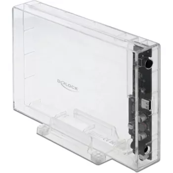 HDD/SSD-Gehäuse DeLOCK 42623 transparent 2.5/3.5 Zoll
