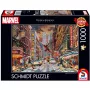 Thomas Kinkade Studios: Marvel - Deadpool, Snow Day, Puzzle 1000 Teile