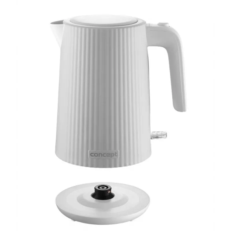 Wasserkocher Concept Solution RK2390, Kunststoffgehäuse, 1,7 L, weiß
