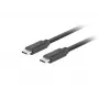 Kabel USB-C M/M 3.1 Gen 2 0,5 m 10 Gbit/s PD100W schwarz