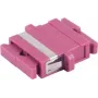 Fibre optic adapter SC ShiverPeaks 07-60063 Violet Multi-mode