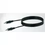 Audiokabel SCHWAIGER 3,5 mm Stecker–Stecker, 3 m, schwarz