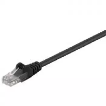 Netzwerkkabel Goobay RJ-45 Cat 6 1,5 m Schwarz