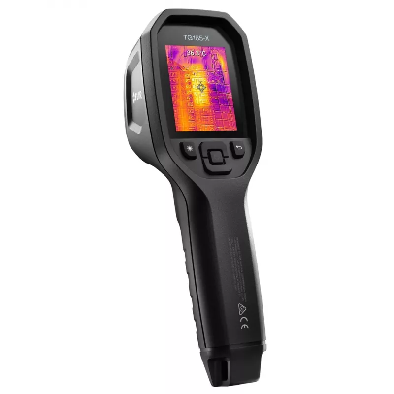 FLIR TG165-X MSX Wärmebildkamera -25 bis +300 °C 80 x 60 Pixel 8,7 Hz MSX®, integrierte LED-Leuchte, Digitalkamera