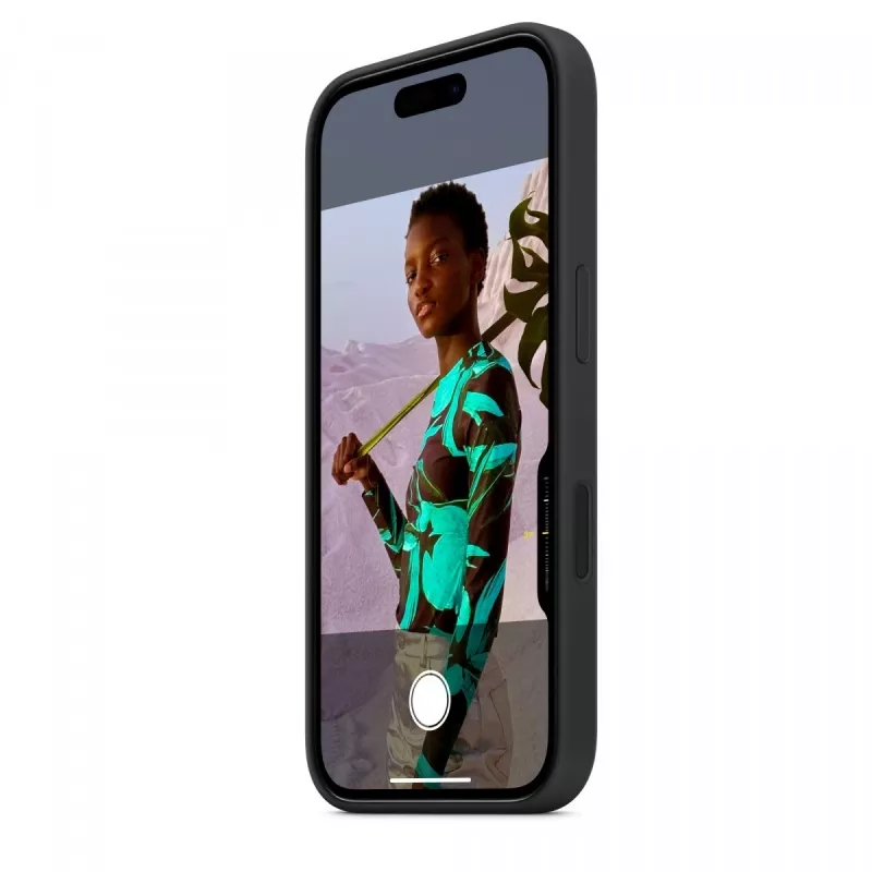 iPhone 16 Plus Silikon Case mit MagSafe - Mandarine