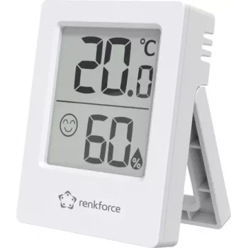 Renkforce RF-6417554 Funk-Thermo/Hygrometer Weiß (RF-6417554)