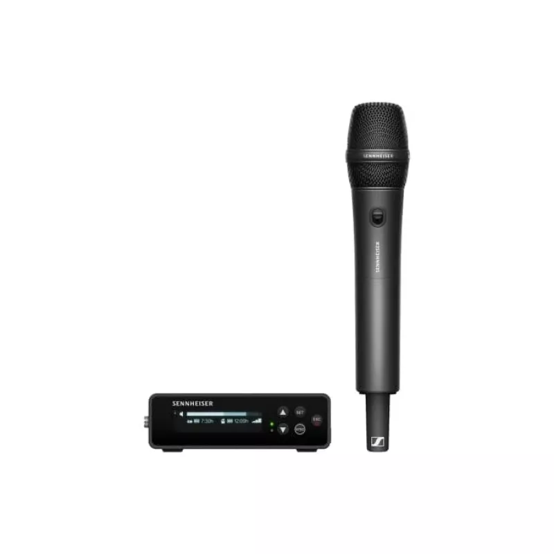 Sennheiser EW-DP 835 SET (R4-9) - Kamera-Set mit Miniatur-Sender und Handmikrofon mit MMD 835 Kapsel, 552-608 MHz