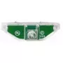 Orientierungslicht Merten MEG3901-0006, LED, grünes Gehäuse, rotes Licht, AC 100–230 V