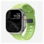 Band Nomad Sport Band Hellgrün Gummi — Breite 21,5 mm, Handgelenk 160–195 mm