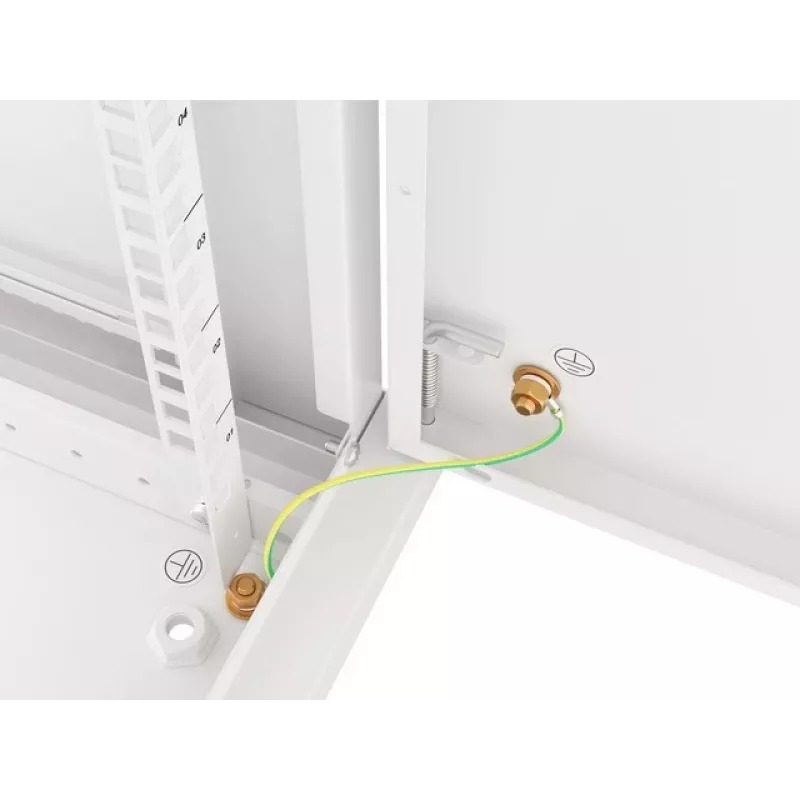 Wandmontiertes Rack Lanberg WF01-6612-00S 12U Grau 60 kg