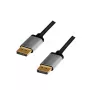 DisplayPort-Kabel LogiLink CDA0102 3 m Grau Schwarz